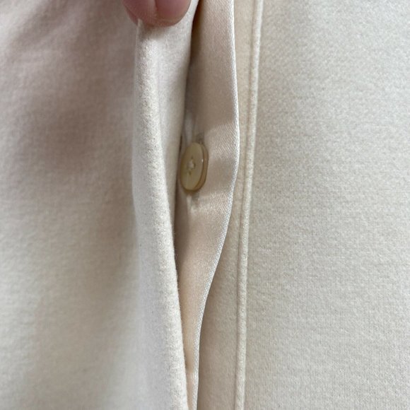 Tuckernuck Winter White Avery Terry Shirt Dress Mini Stand Collar. Worn once. - Picture 2 of 6